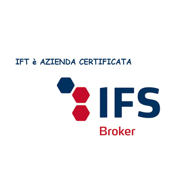 IFT es una empresa certificada por IFS Broker